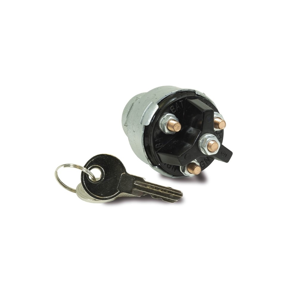 Detalhes do Chave Partida 12v Ignição Automotiva Universal Com 2 Chaves