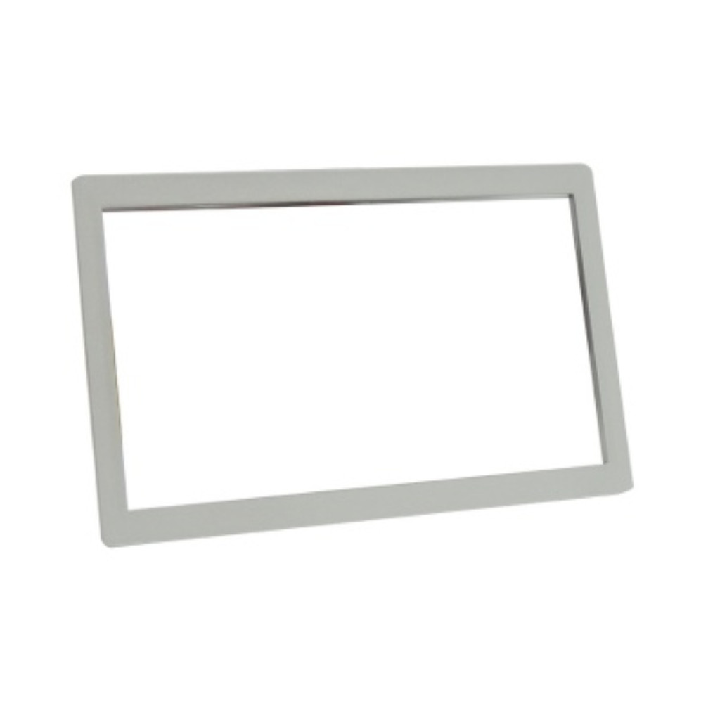 Moldura 2 Din Universal - Prata - 824 em Oferta na Shopee