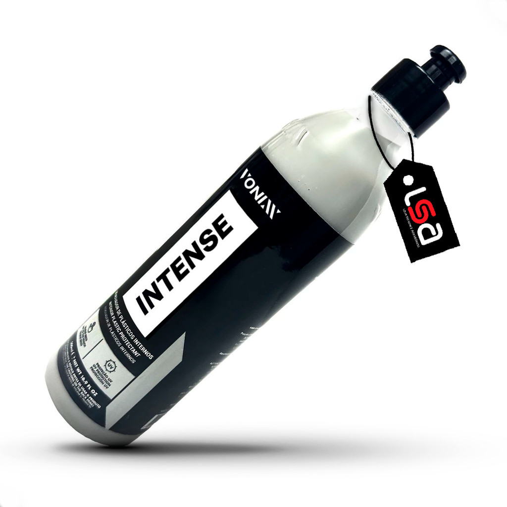 Renovador de Plásticos Internos com Proteção UV Intense 500ml Vonixx em Oferta na Shopee