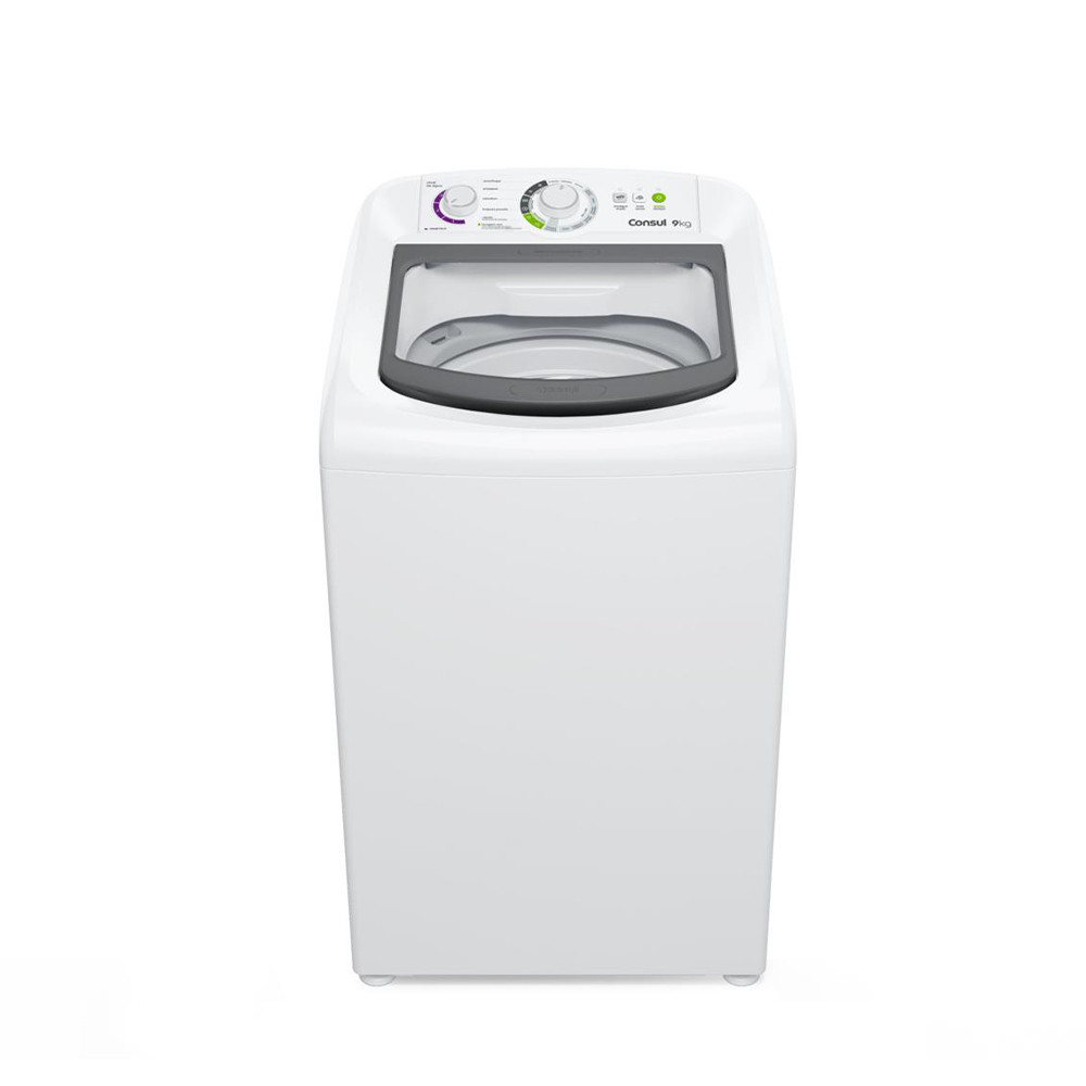 Máquina de Lavar Consul 9 Kg CWB09BB com Dosagem Econômica e Ciclo Edredom Branca 110V em Oferta na Shopee