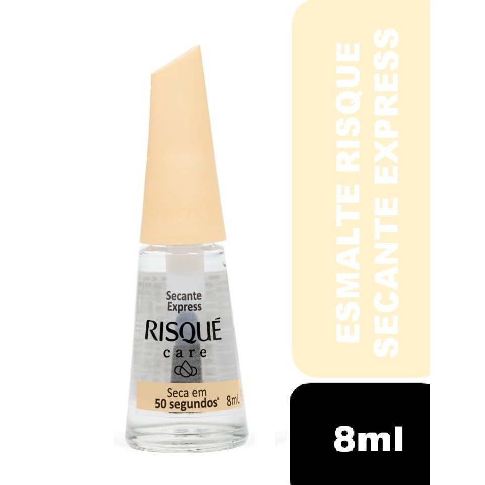 Esmalte Secante Express Risqué Care 8ml em Oferta na Shopee