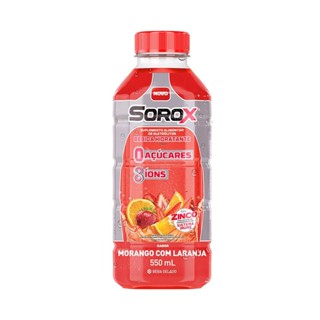 Sorox Morango com Laranja 550mL em Oferta na Shopee