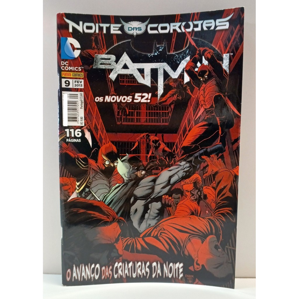 Hq  Batman Nº 9 - Noite das Corujas