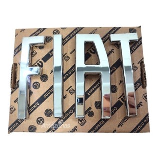 Emblema Letreiro Fiat Grade Dianteira Ori Nova Strada  2022 em Oferta na Shopee