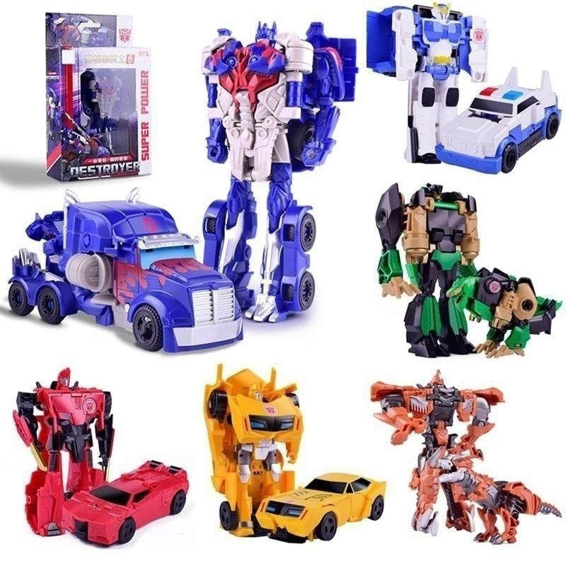 Transformadores Robô De Brinquedo Optimus Prime Bumblebee Megatron