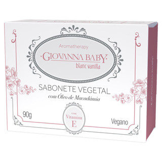 Sabonete em Barra Giovanna Baby Aromatherapy Blanc Vanilla 90g em Oferta na Shopee