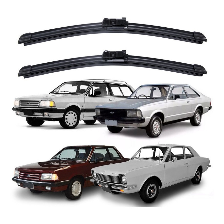 Par Palheta Limpador Para-brisa Ford Belina Corcel Del Rey - em Oferta na Shopee