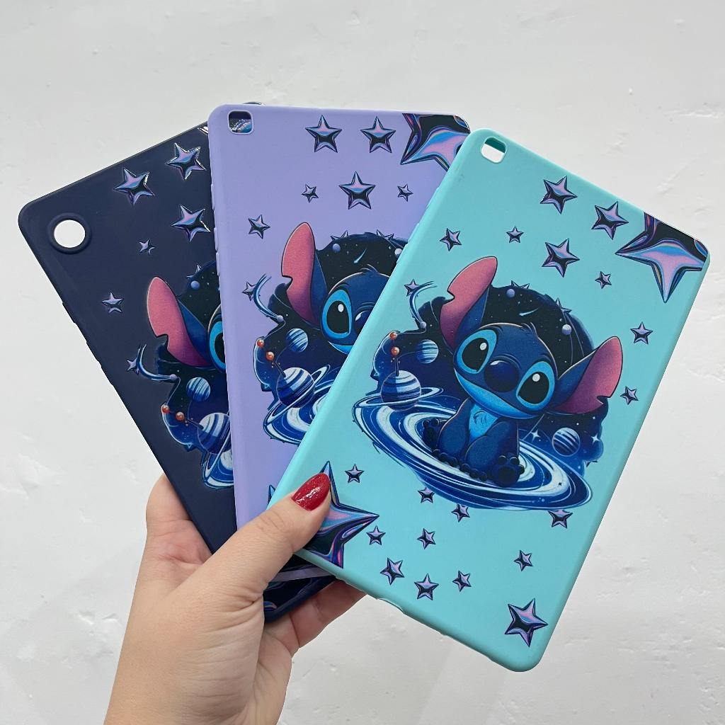 Capa Tablet Infantil Stitch Emborrachada Silicone  Samsung Galaxy Tab A7 Lite