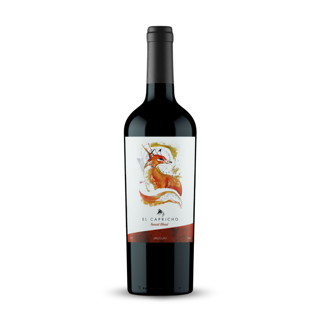 Vinho El Capricho Tannat Blend 750Ml, Vinho Fino Tinto Seco, Vermelho, Celebração Da União E Da Diversidade, Complexidad