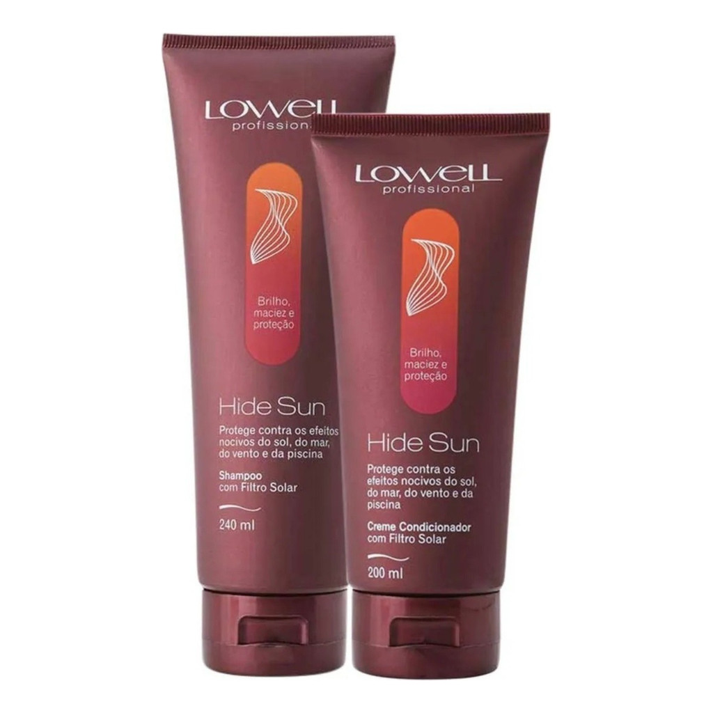 Lowell Hide Sun Kit Shampoo 240ml + Condicionador 200ml