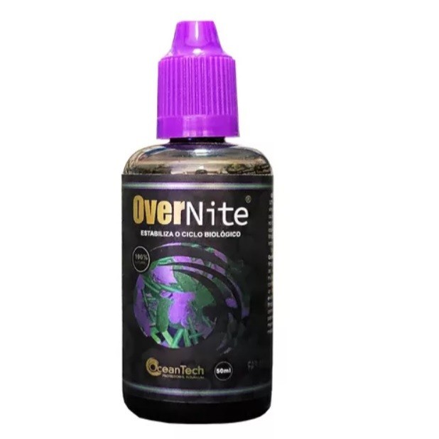 Over Nite da Ocean Tech - Removedor de Amônia e Nitrito 50ml em Oferta na Shopee