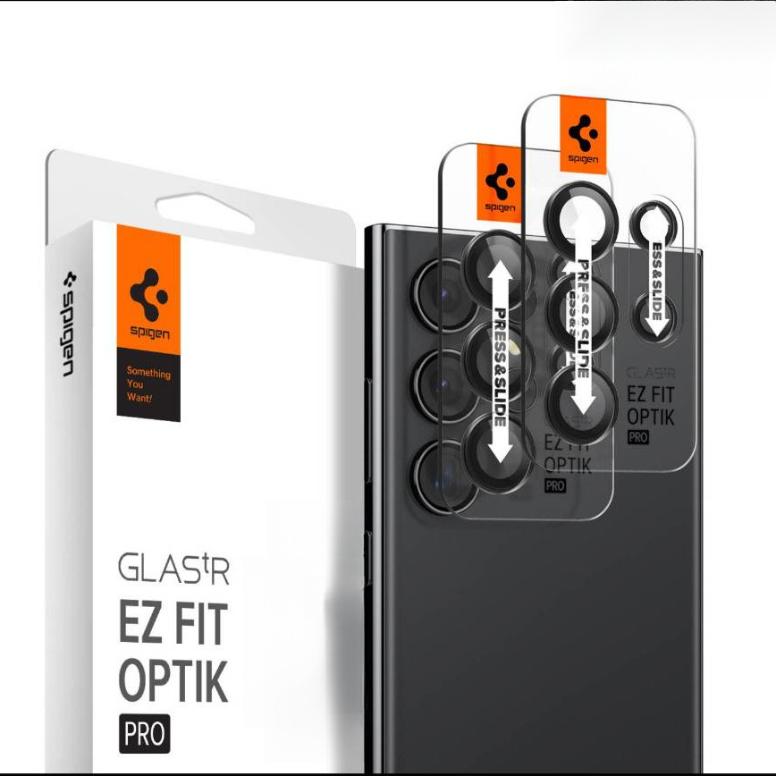 Spigen Para Samsung Galaxy S26 Ultra S25 Ultra S24 Ultra Glas.tR EZ Fit Optik Pr