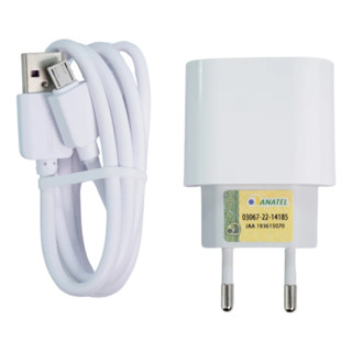 Carregador Turbo + Cabo V8 Micro USB 1m Qualcomm 3.0 10W – Verde em Oferta na Shopee