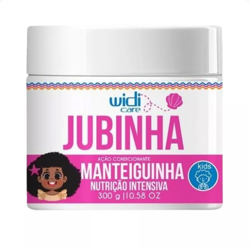 Manteiguinha Lançamento Jubinha Nutrição Widi Care Infantil 300g em Oferta na Shopee
