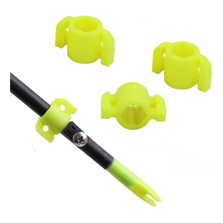 Kit 3 Slides para Flecha de Pesca com Arco Composto ou Recurvo Acessório de Segurança Bowfishing