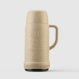 Garrafa Térmica Arábica 1L Cappuccino Invicta em Oferta na Shopee