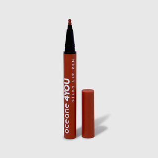 Caneta Batom Nude - Silky Lip Pen Mauve 4you 0,6ml em Oferta na Shopee