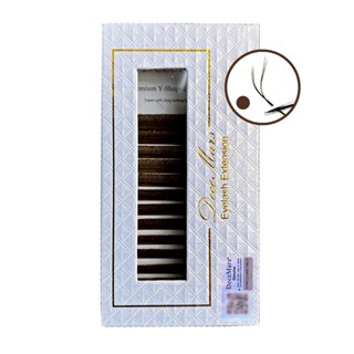 Cílios Y Marrom Fox Eye Decemars Volume Brasileiro Delineado em Oferta na Shopee