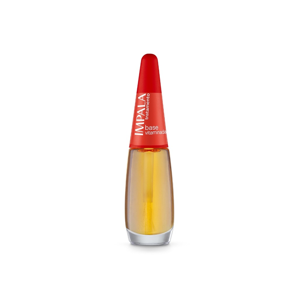Esmalte Impala Base Vitaminada Tratamento Para Unha Manicure