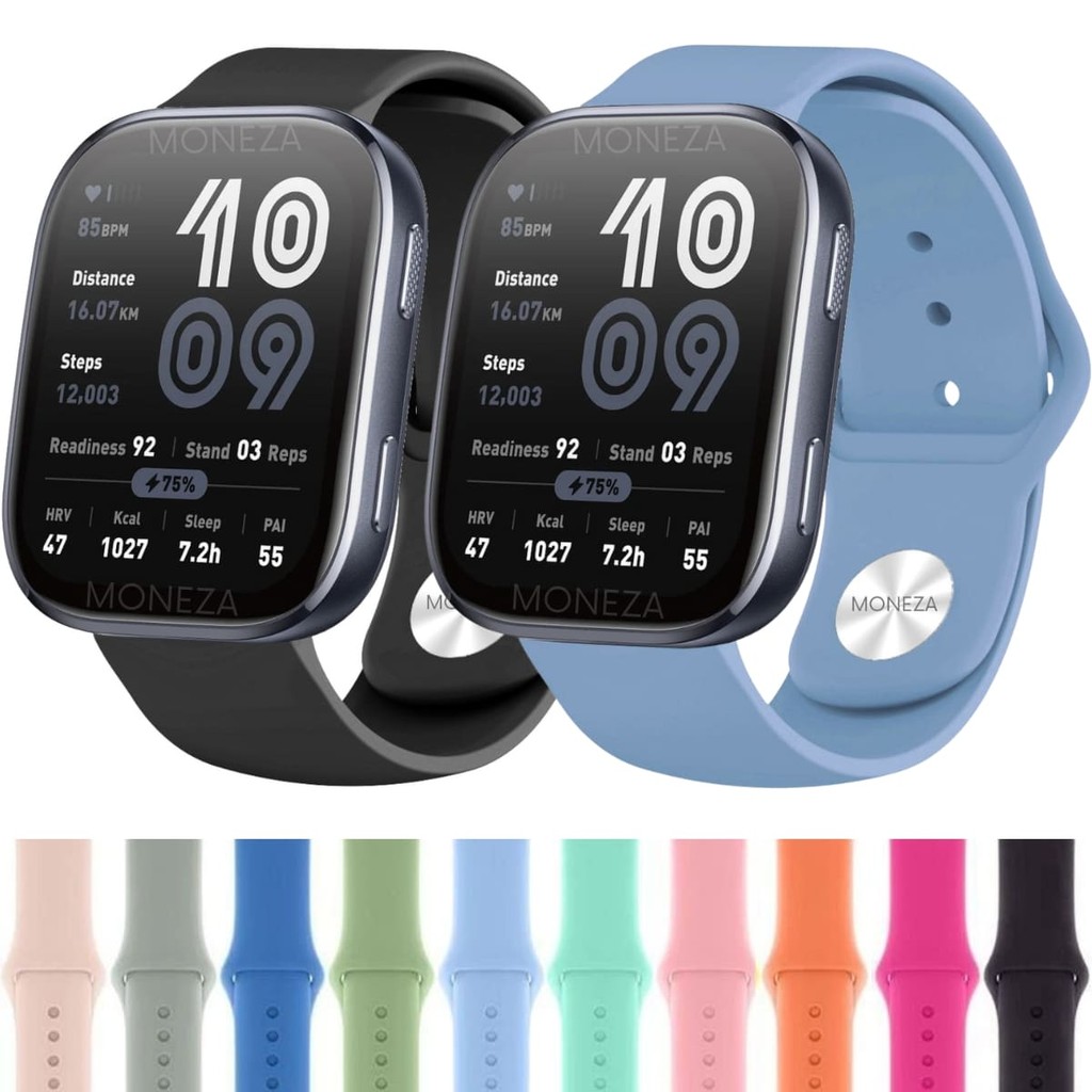 Pulseira Silicone Para Amazfit Bip 6 A2435 Pulseira Para Amazfit Bip 6 A2435 Pulseira Sport Silicone em Oferta na Shopee