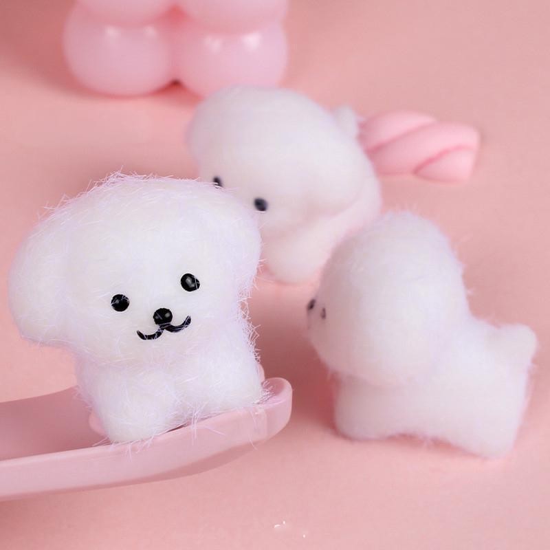 Cachorro brinquedos anti stress/estresse de espremer espinha/apertar/squishy grande/ante/para ansiedade/Mochi