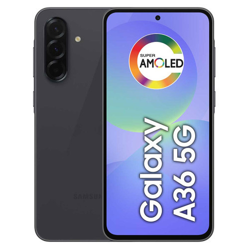 Smartphone Samsung Galaxy A36 128GB 6GB RAM 5G Preto Tela 6,7 Polegadas - Mobile & Gadgets