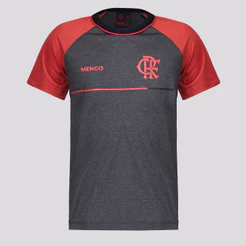 Camisa Flamengo Cesto Infantil Cinza Escuro