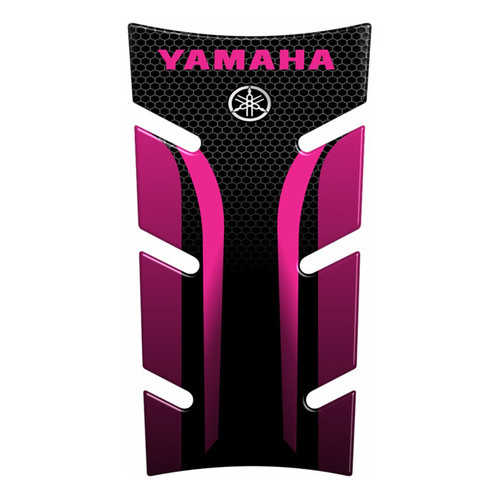 Adesivo Protetor Tanque Fazer Factor Ybr Rosa 150 250 3d