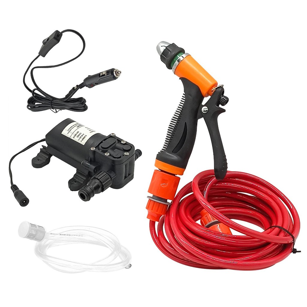 Mini Lava Jato 12v Portátil com Tomada 12v 60-65W para Carro em Oferta na Shopee