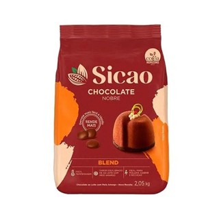 Chocolate Nobre Blend - Gotas - 2,05 kg  - 1 unidade - Sicao - Rizzo em Oferta na Shopee