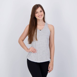 Regata Area Serena Feminina Mescla Branca em Oferta na Shopee