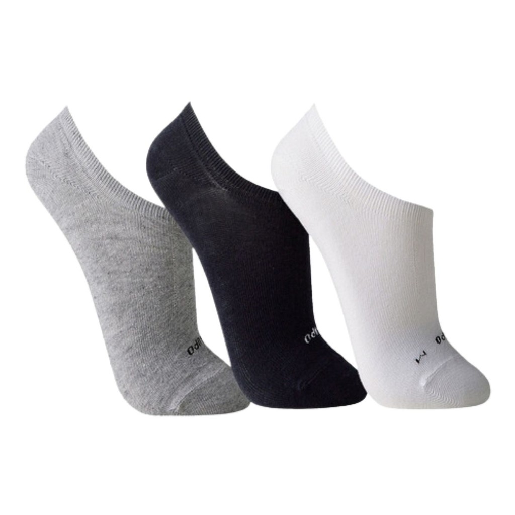 Kit 6 Pares Meias Sapatilha Lupo 3270-089 Cano Invisível Algodão