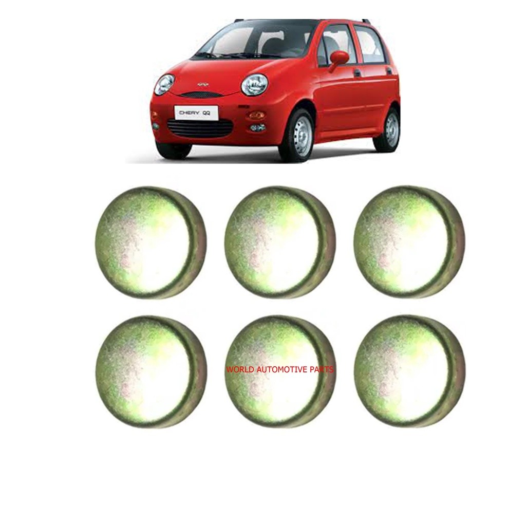 6 Selo Bloco Motor Chery Qq Cielo Face S18 Tiggo Medida 30mm