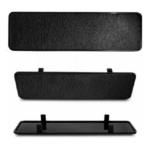 Tampa Painel Tapa Buraco Do Rádio Automotivo Universal Preto
