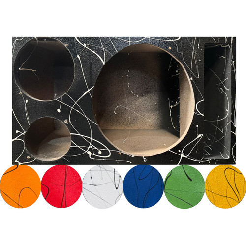 CAIXA TRIO DUTO REGUA 12 POL MDF COLORIDA VAZIA em Oferta na Shopee