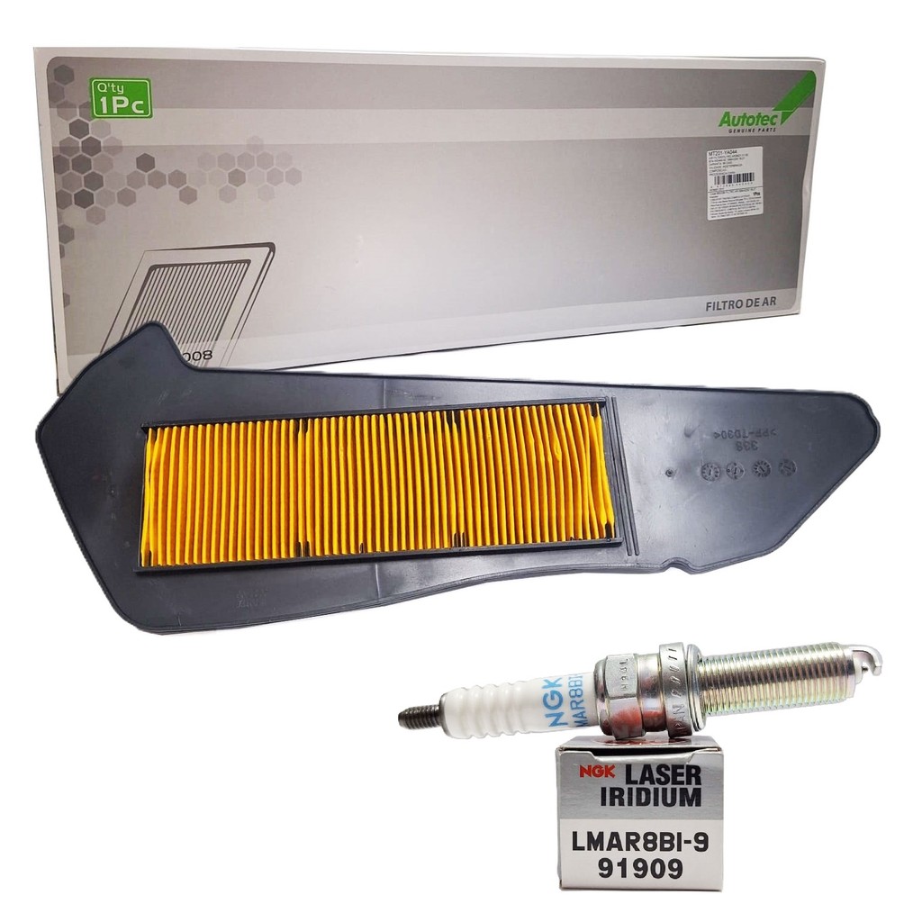 Filtro de Ar + Vela Laser Iridium Xmax 250 2020 A 2025 em Oferta na Shopee