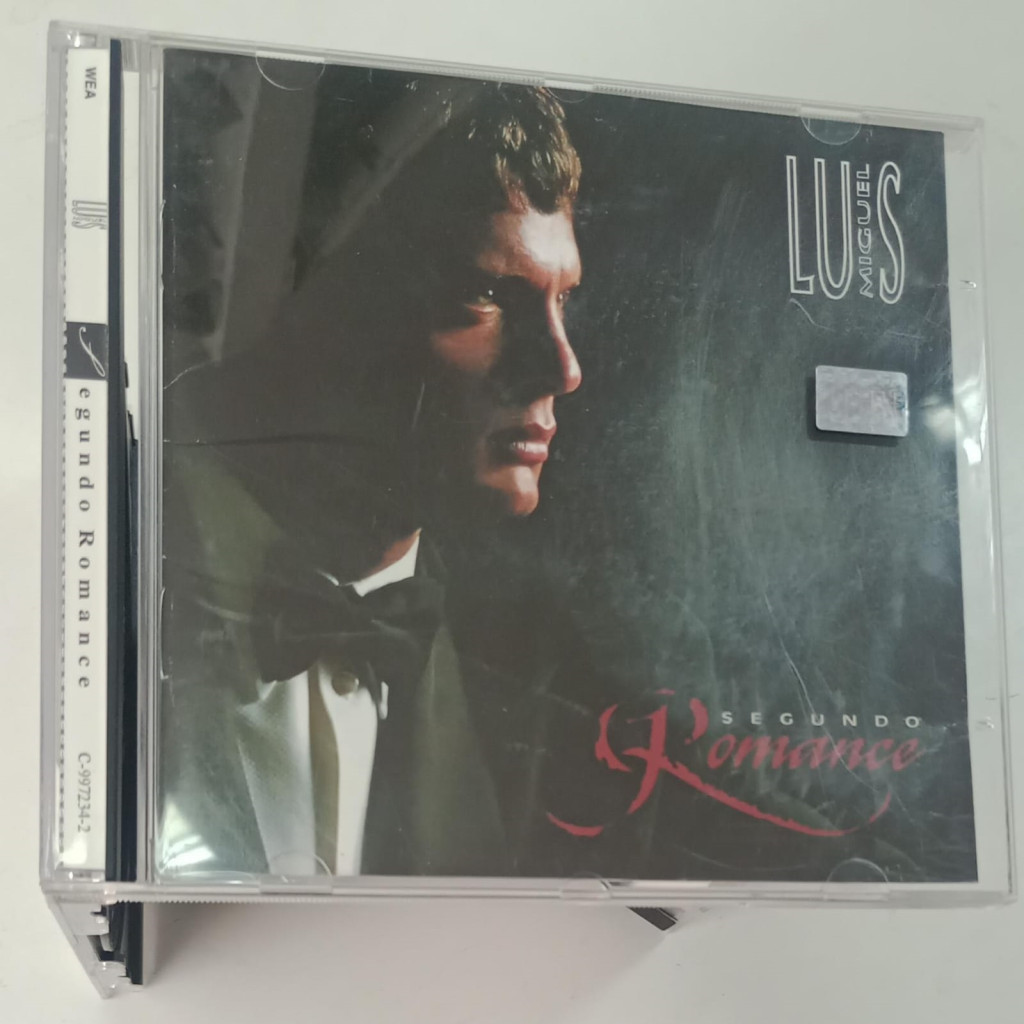 CD: SEGUNDO ROMANCE - LUIS MIGUEL interprete LUIS MIGUEL