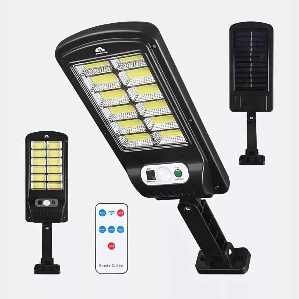 Refletor Solar LED para Parede 12 Leds | Sensor de Presença À Prova D'água em Oferta na Shopee