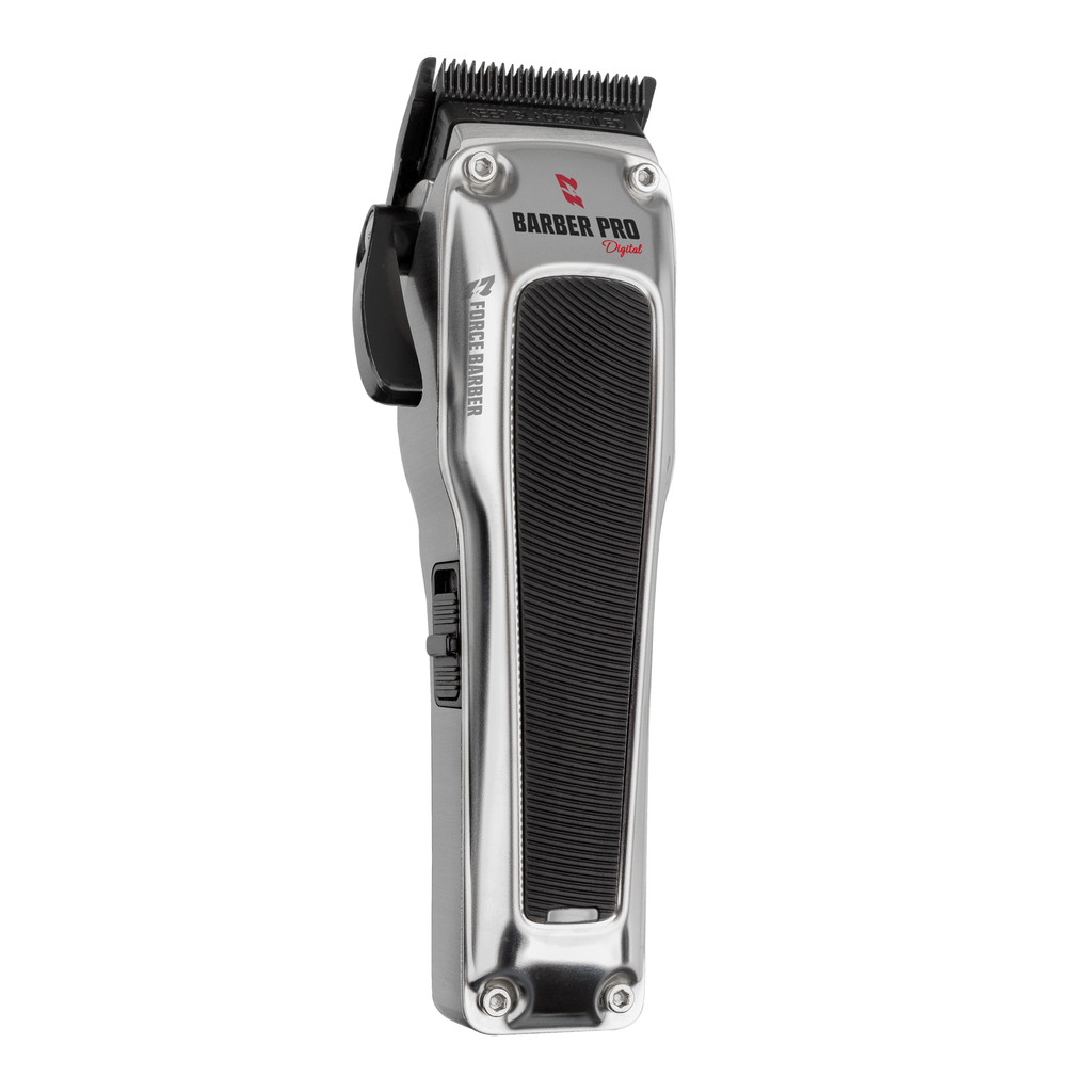Máquina De Corte Barber Pro Digital Force Barber Bivolt em Oferta na Shopee
