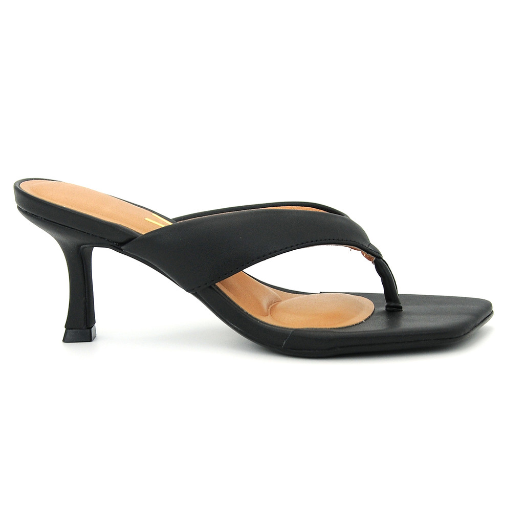 Tamanco Feminina Vizzano 6536.101 Salto Baixo Fino Dedo em Oferta na Shopee