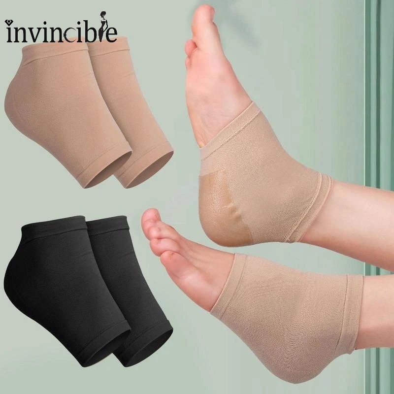 Meias De Calcanhar Hidratantes/Spa Para Cuidados Com Os Pés Em Gel/Secos Rachados Pele Reparação em Oferta na Shopee