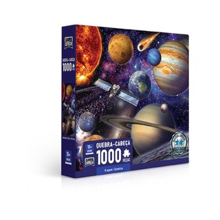 Quebra Cabeça Viagem Cósmica 1000 Peças 2722 - Toyster em Oferta na Shopee