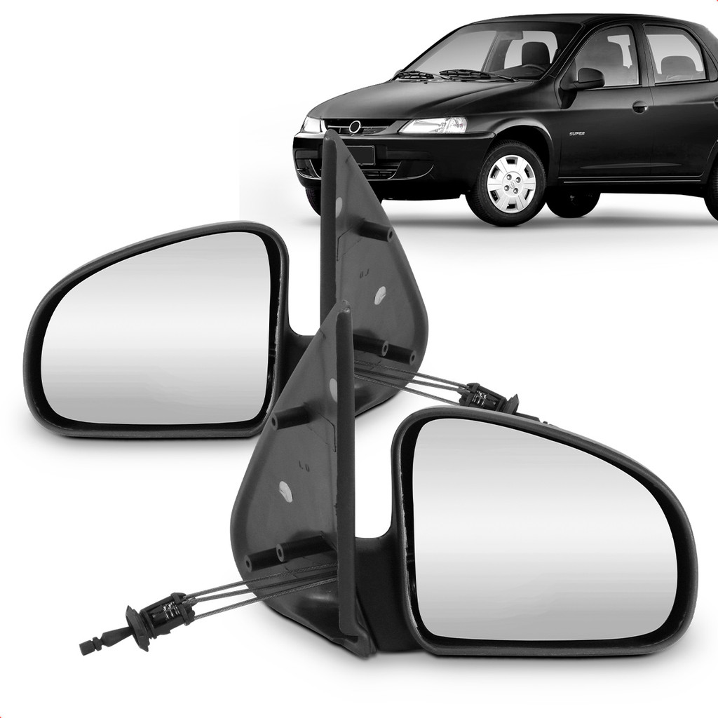 Retrovisor Externo Celta 2000 a 2006 Controle Manual