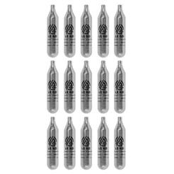 15 Cilindros Co2 12g Airsoft Leão Modelismo Sem Rosca