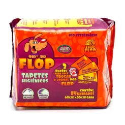 Tapete Higiênico Flop Petix para Cães 14UN 60X55cm