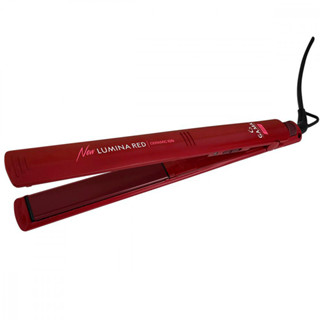 Prancha de Cabelo Ga.ma Italy Elegance New Lumina Red Ceramic Íon Bivolt