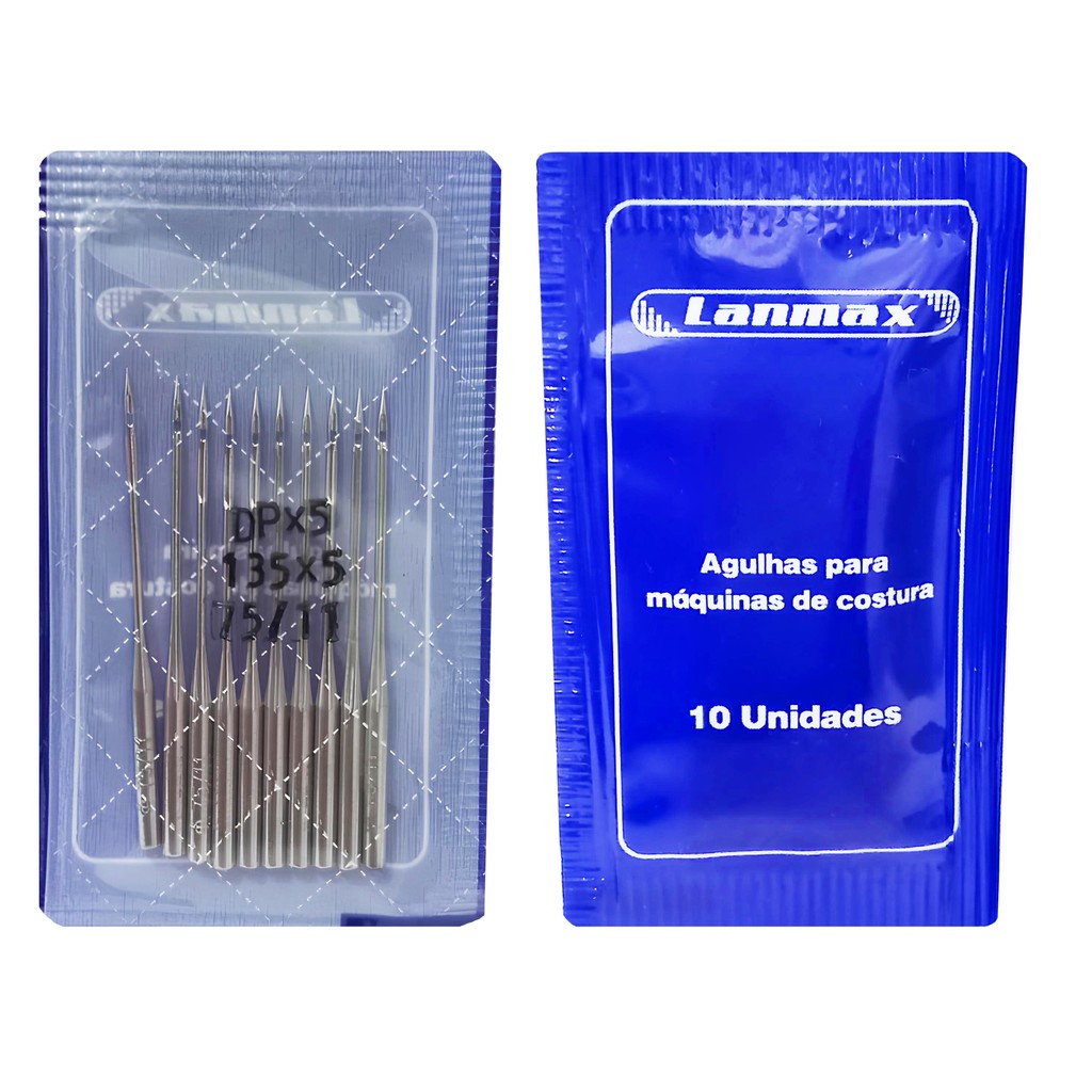 20 Agulha DPX5 Premium Reta Cabo Grosso Maquina Costura Industrial em Oferta na Shopee