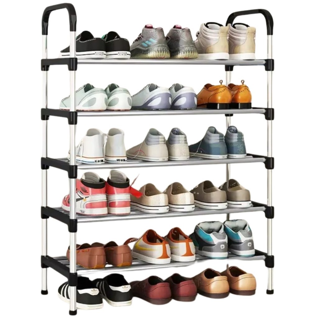 Organizador de Sapatos Armário 15 Pares Porta Tênis Prateleira Casa Multiúso Portátil Resistente Calçado