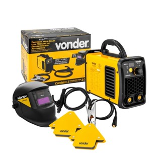 Maquina Inversora Solda Bivolt  IM125 + 2 Esquadros VONDER em Oferta na Shopee