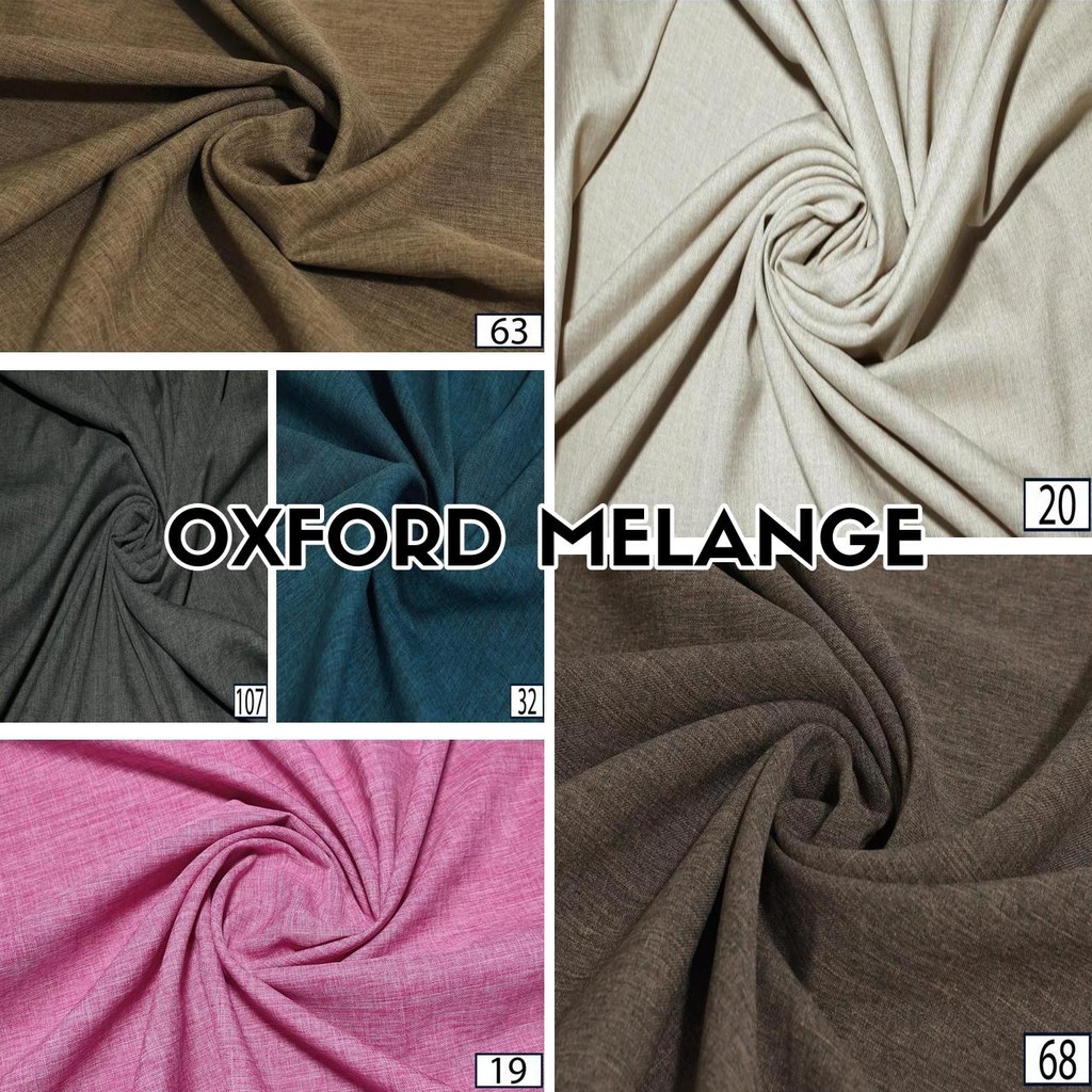 2 Metros Tecido Oxford Melange - Alfaiataria Melange (2m x 1,46m)